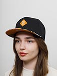 Бейсболка DJINNS арт. 6P SB Aloha Classic (желтый / черный)